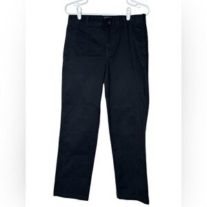 The Children's Place Big Boy Black Adjustable Pant Size 12 (Husky)